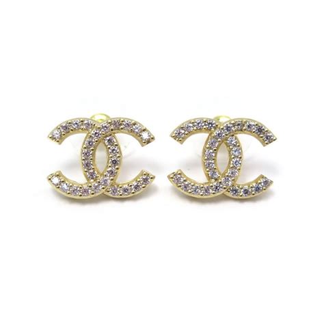 Boucle D'oreille Chanel Cc 